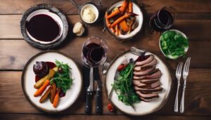 grilled duck breast pairings