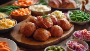 ham balls side dishes