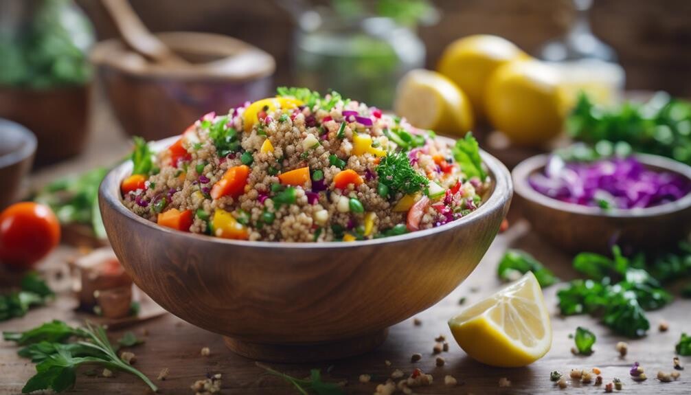 healthy and colorful dish