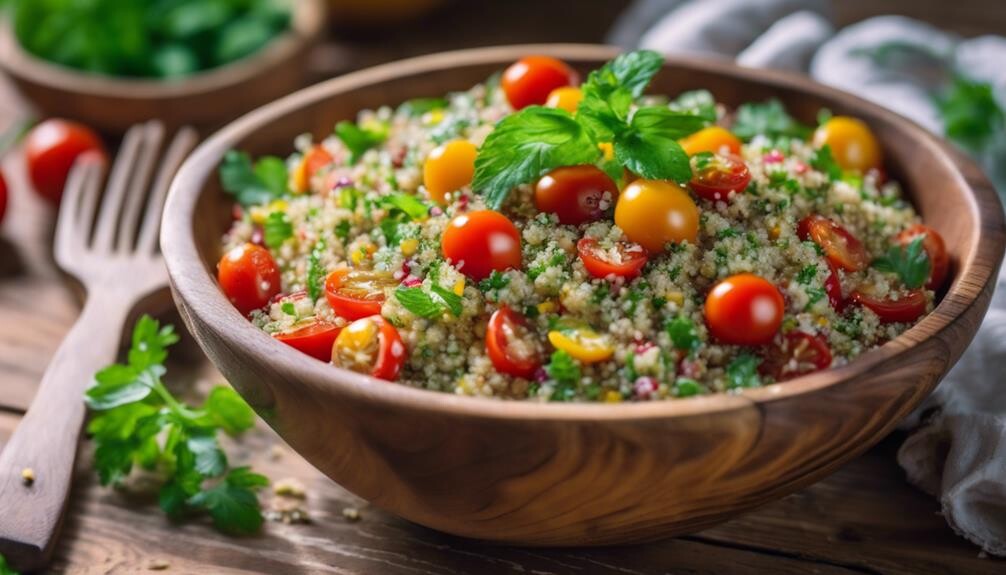 healthy and delicious meal