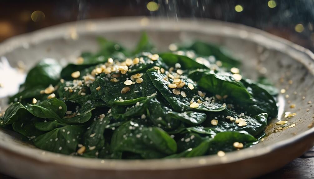 healthy and flavorful greens