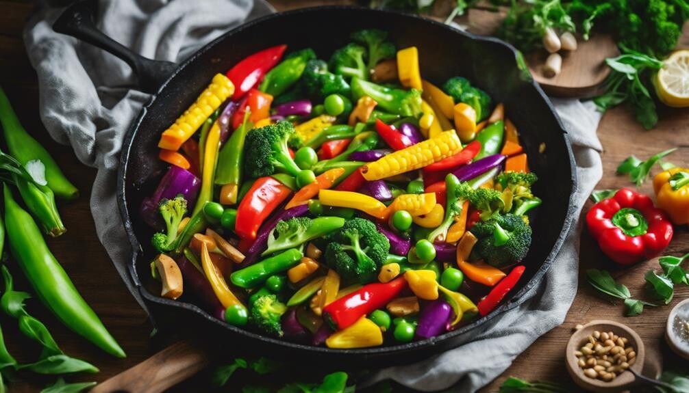 healthy colorful nutritious dish