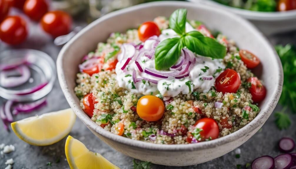 healthy colorful versatile dish