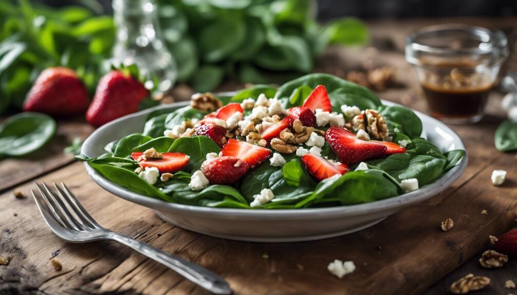 healthy green leafy dish