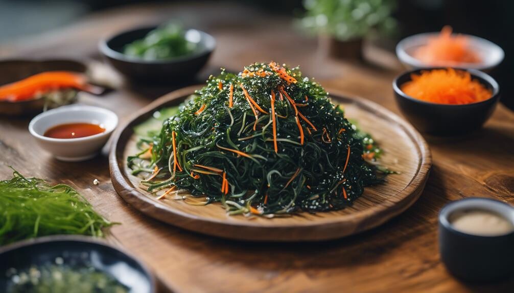 healthy ocean vegetable dish