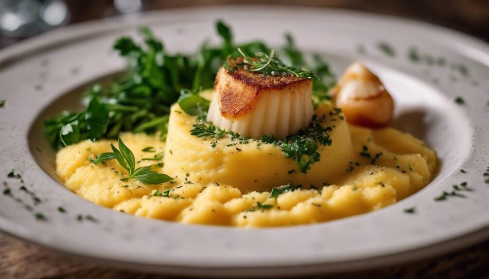 hearty cornmeal and cheese