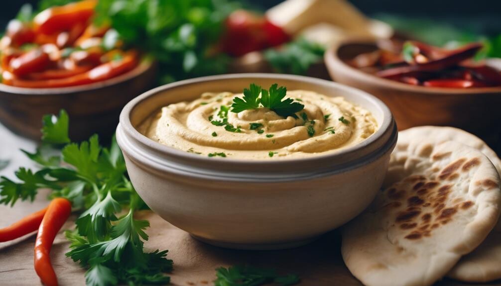 hummus as a snack