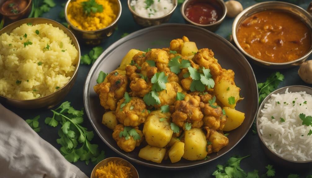indian potato cauliflower dish