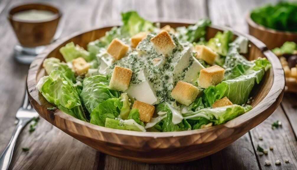 ingredients for caesar salad