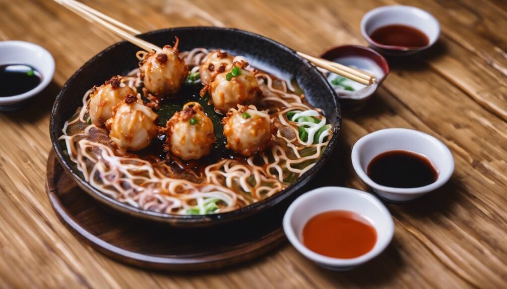 japanese octopus ball snack