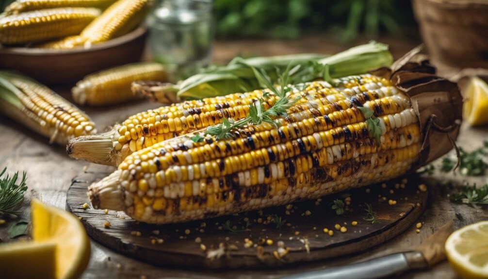 juicy summer corn