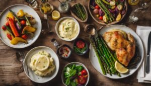 lemon pepper chicken sides