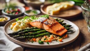 maple salmon side dishes