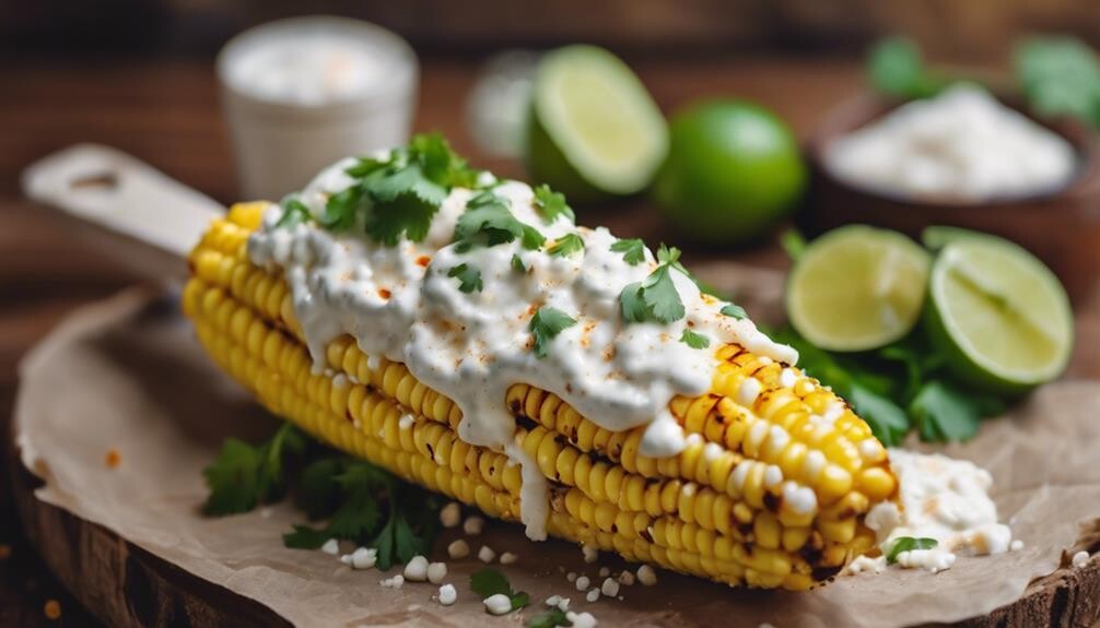 mexican street corn snack