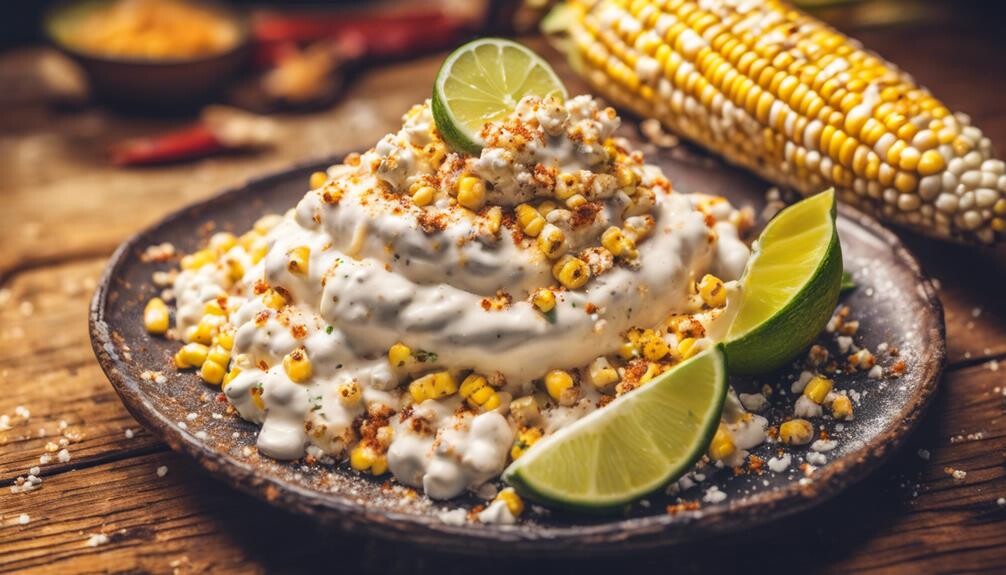 mexican street corn snack
