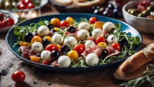 moist marinated mozzarella sides