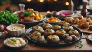 mushroom side dish pairings