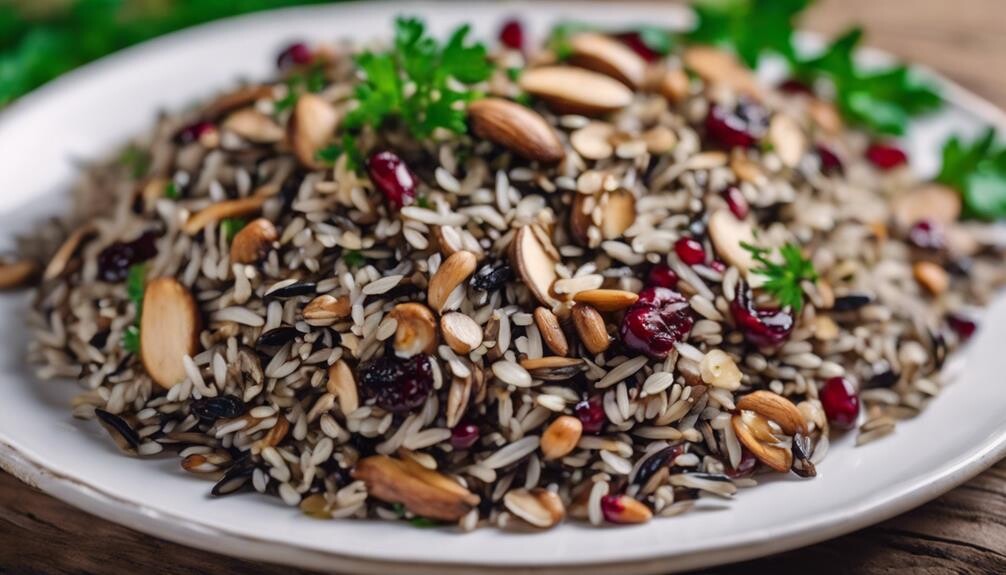 nature inspired rice dish