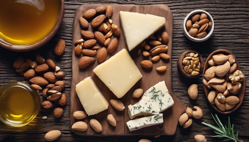 nutty mix of details