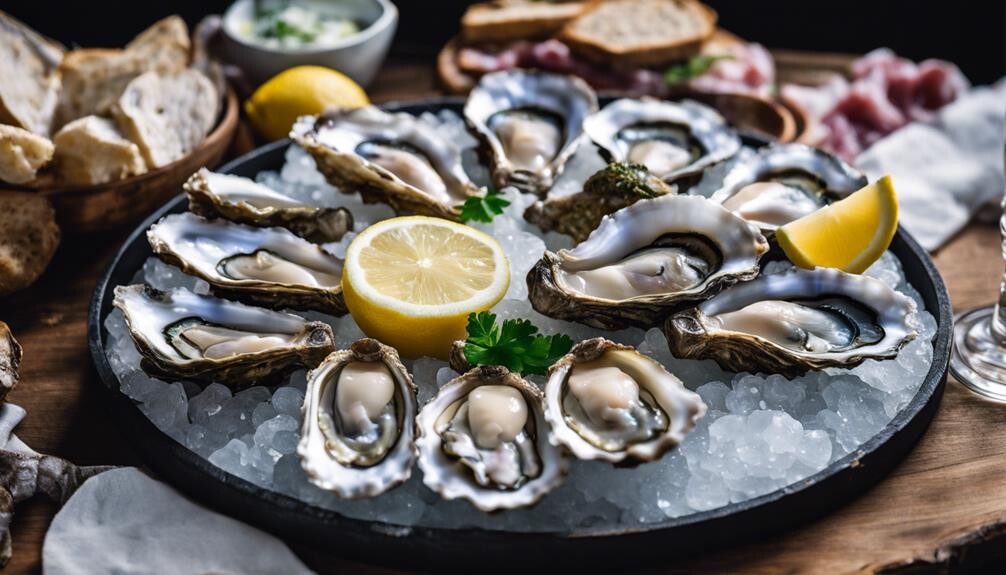 oyster pairing side dishes