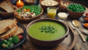 pea soup side dishes
