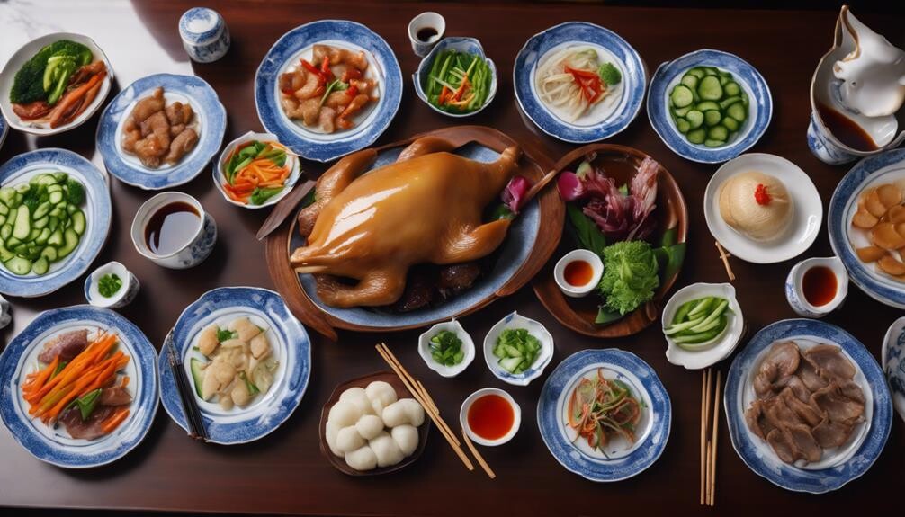 peking duck side dishes