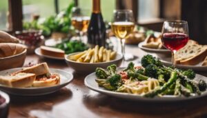 penne vodka meal pairings