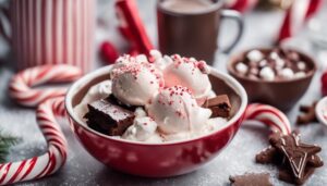 peppermint ice cream pairings