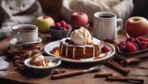perfect pairings for apple cake
