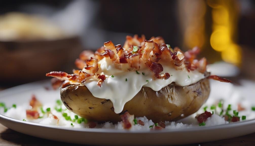 perfectly cooked baked potatoes