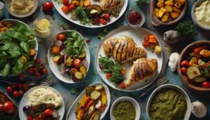 pesto chicken side dishes