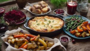 potato au gratin sides