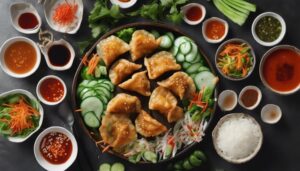 potstickers and sides galore