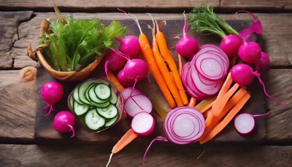 preserved vegetables in brine