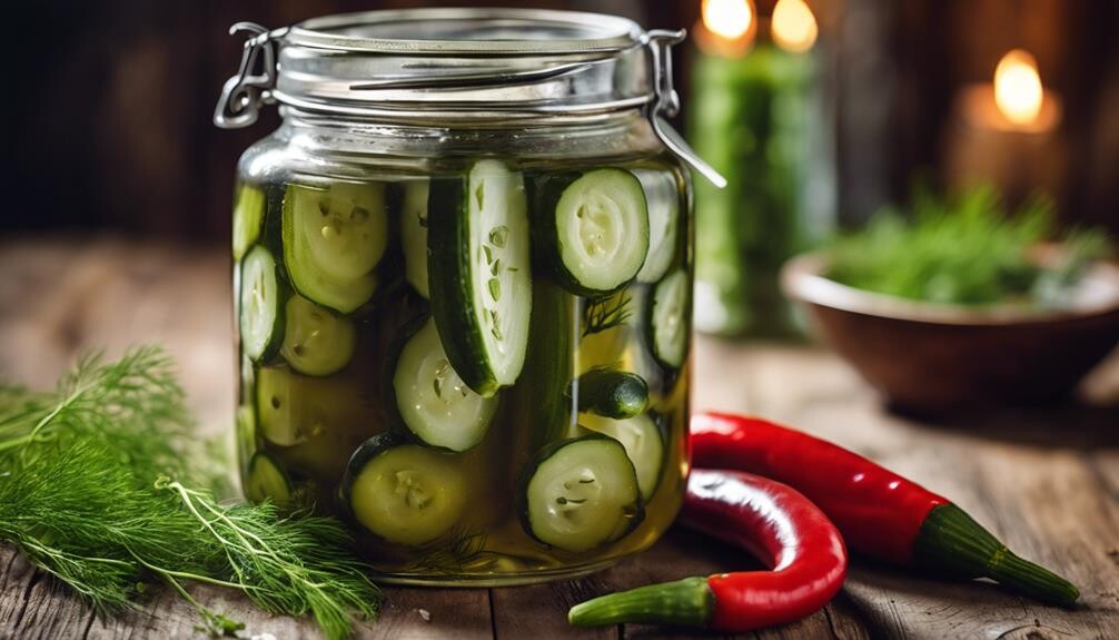 preserving cucumbers in brine