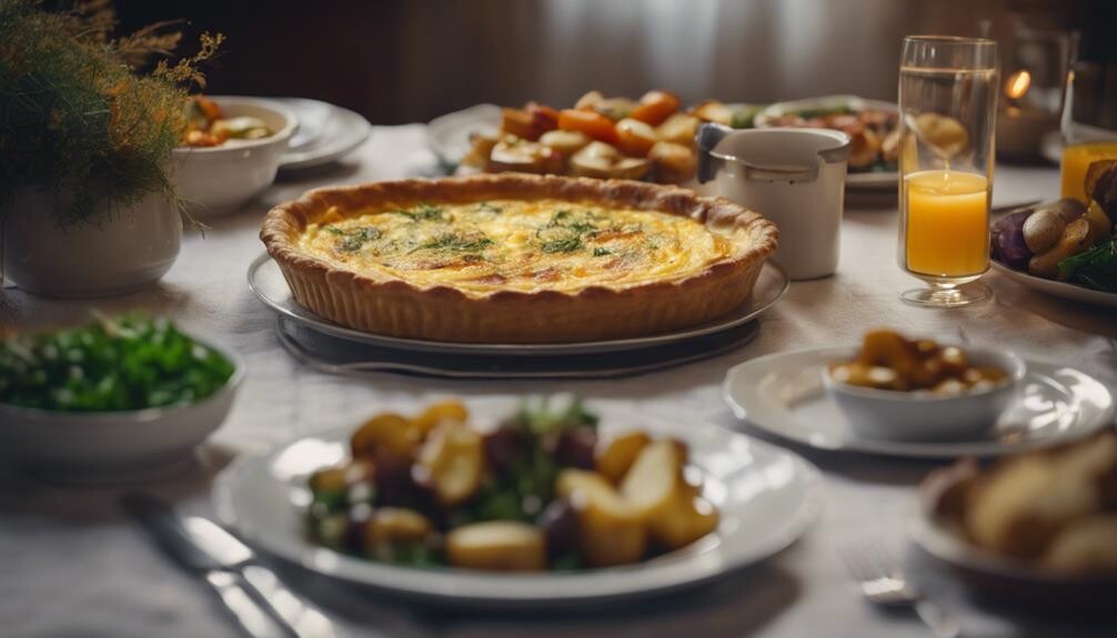quiche dinner side dishes