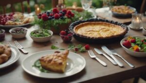 quiche dinner side dishes