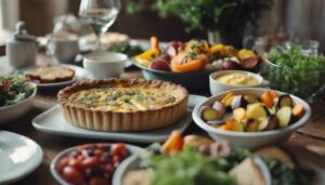 quiche lunch side dishes