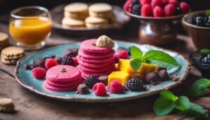raspberry sorbet pairing ideas
