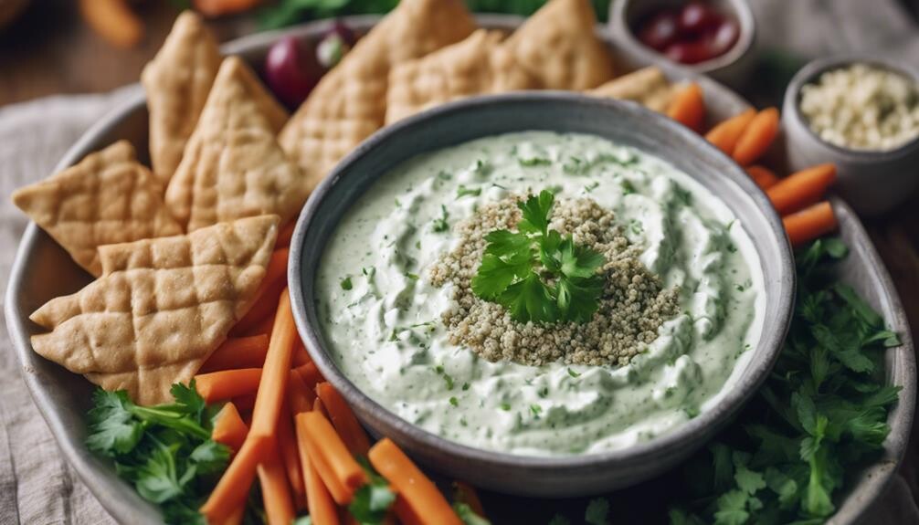 refreshing and tangy dip