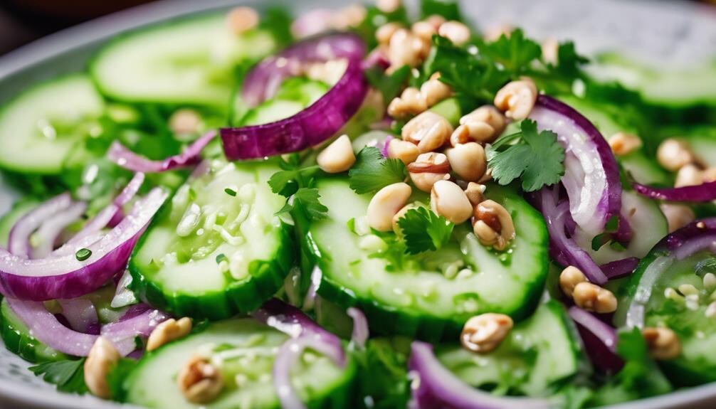 refreshing and tangy salad