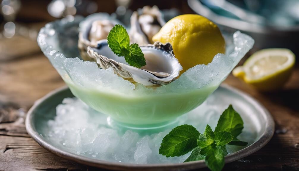 refreshing fruit sorbet treat