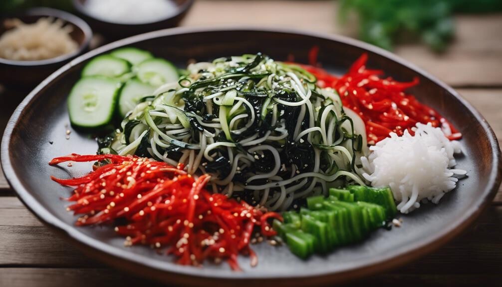 refreshing oceanic green dish