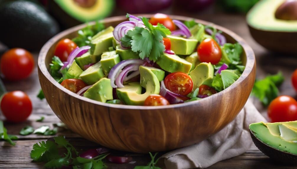 refreshing summer avocado dish