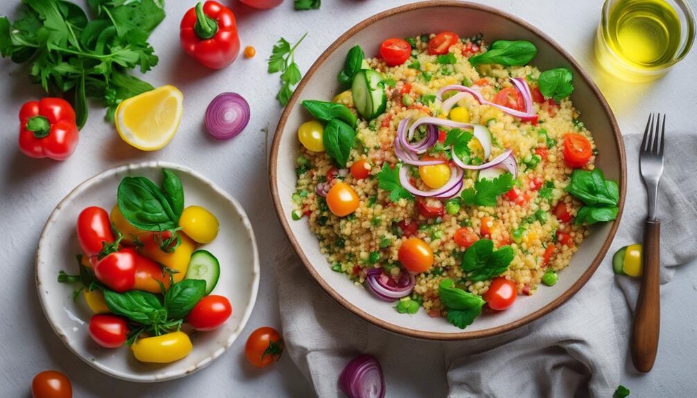 refreshing summer couscous dish