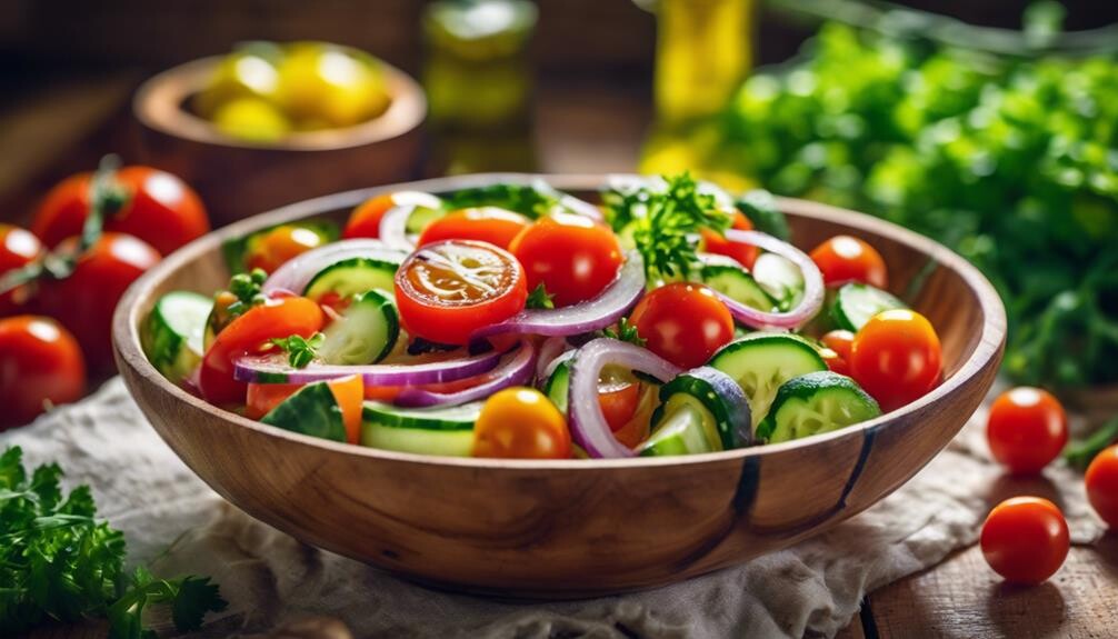 refreshing summer garden dish