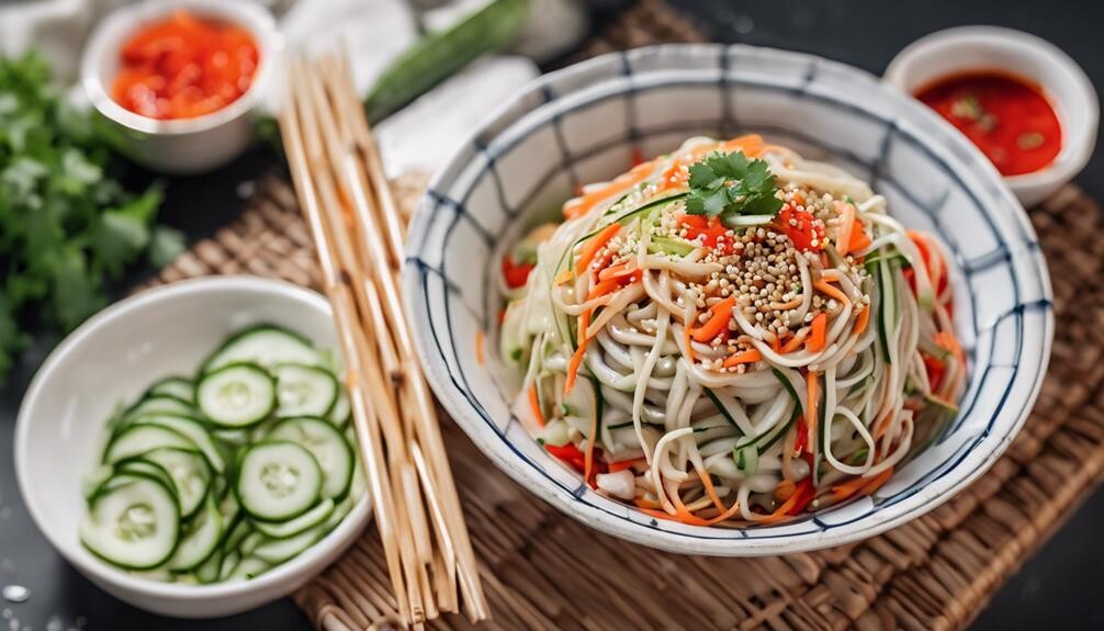 refreshing summer noodle dish