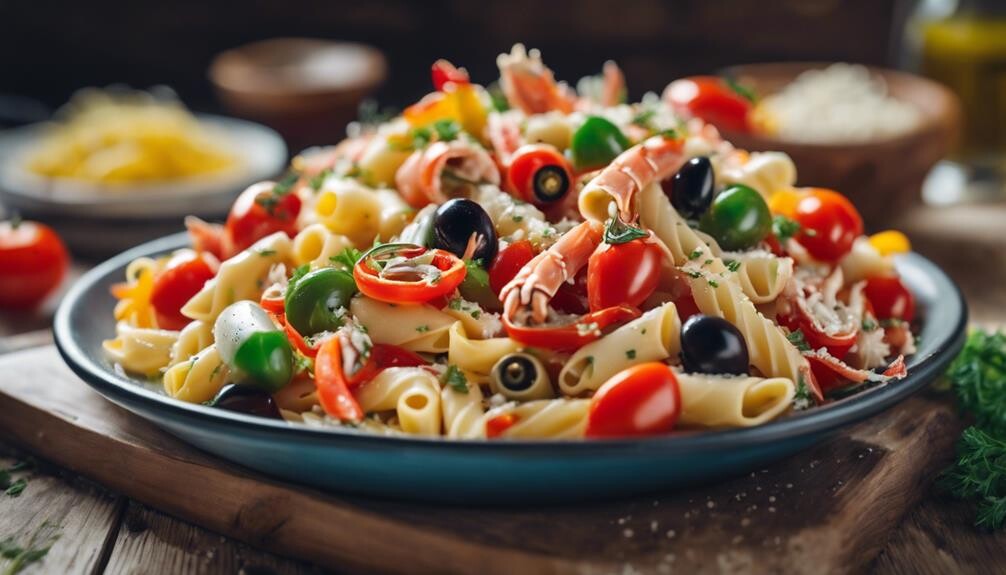 refreshing summer pasta dish