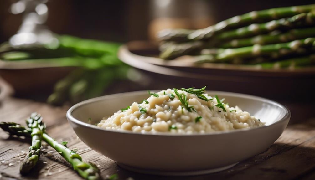 saffron infused creamy risotto