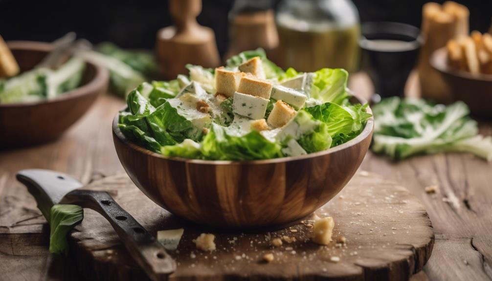 salad invented by caesar